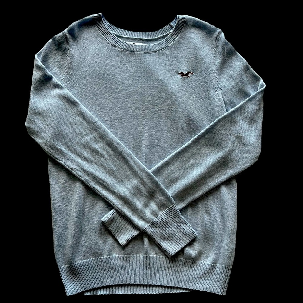 Hollister sweater. Light blue.  Women’s size S. NWOT.
